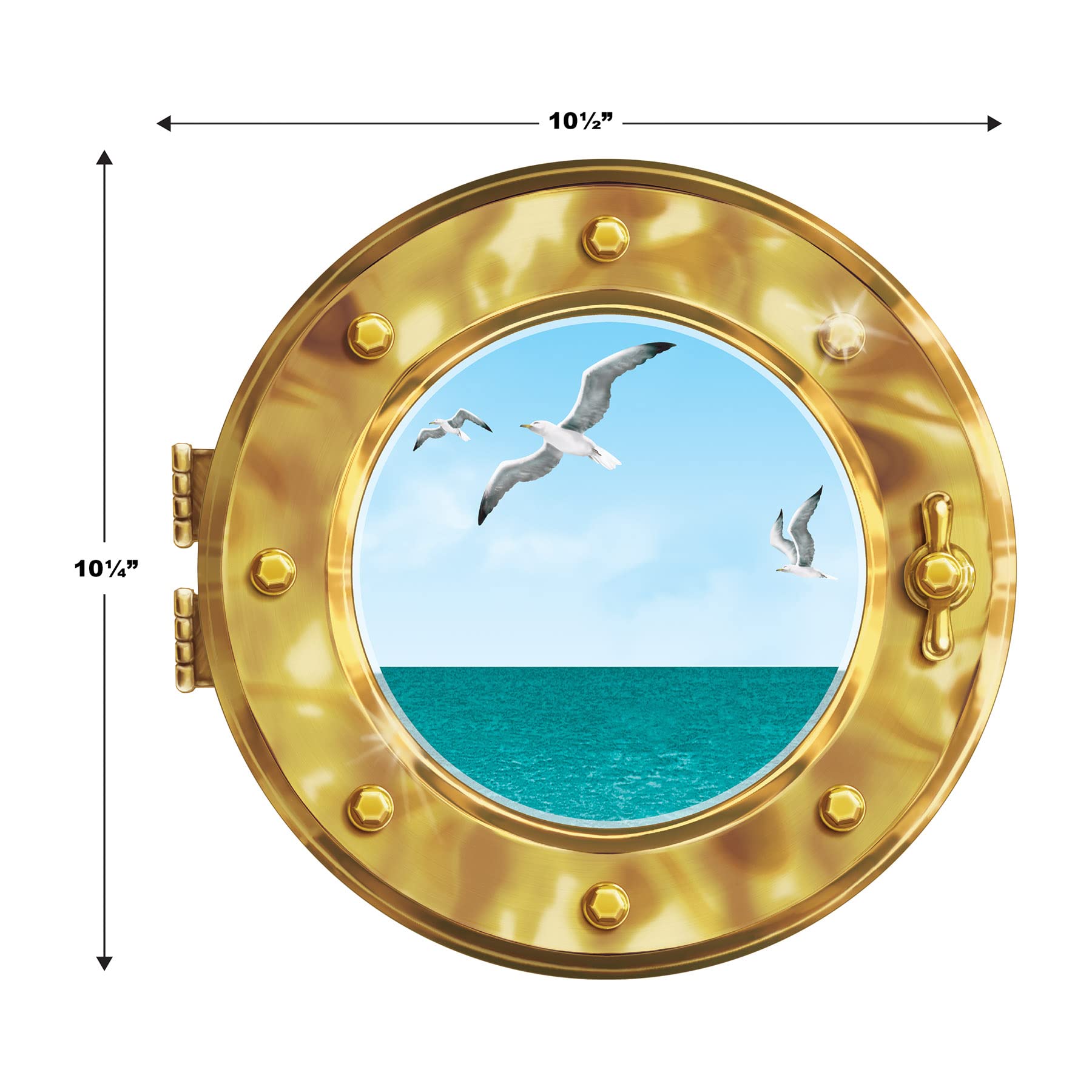 Foto 3 pulgar | Ojo De Buey Para Decoración De Pared Beistle Cruise Ship, 30 X 38 Cm - Venta Internacional.