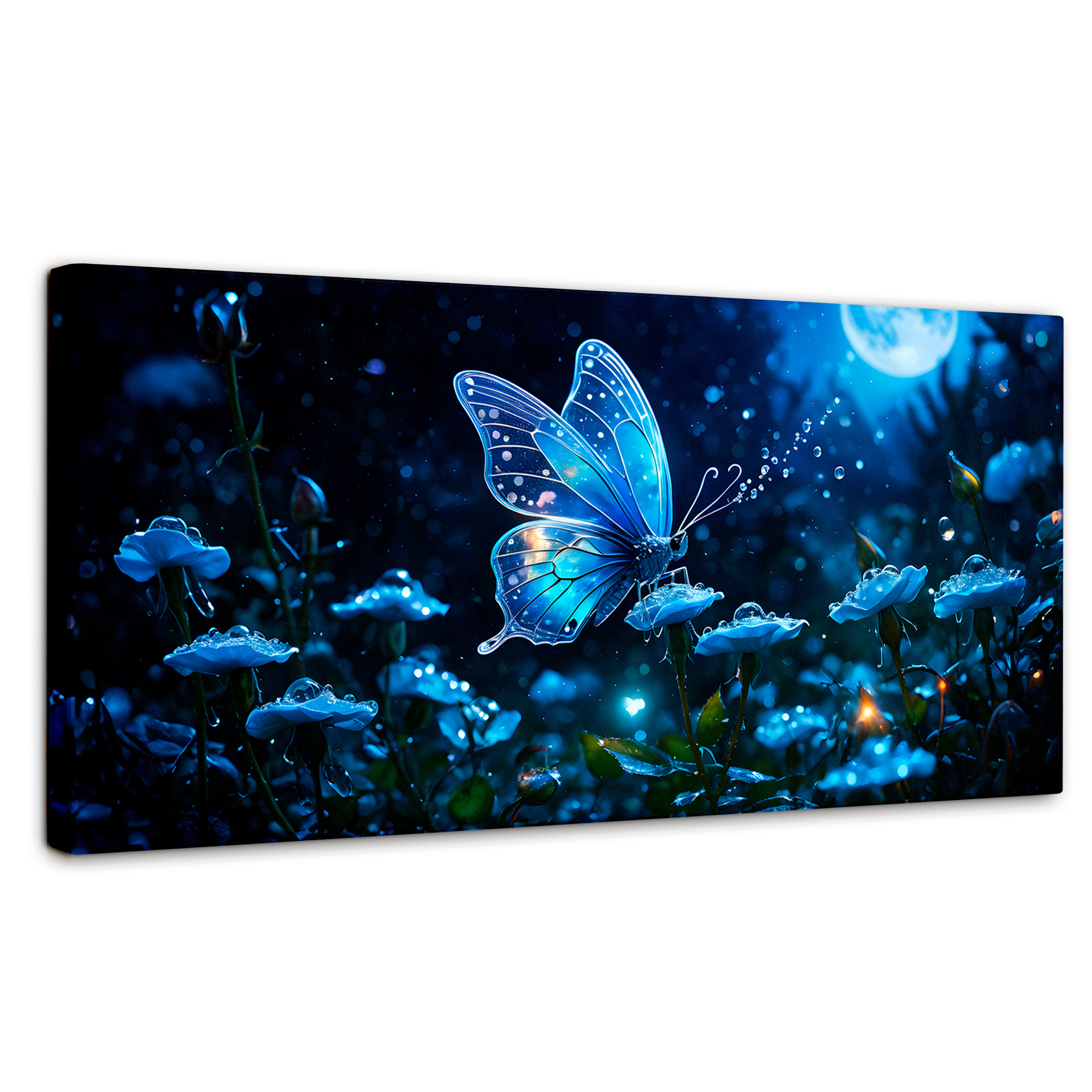 Foto 1 | Cuadro Mariposas Canvas Mariposa Y Rocío 120x60