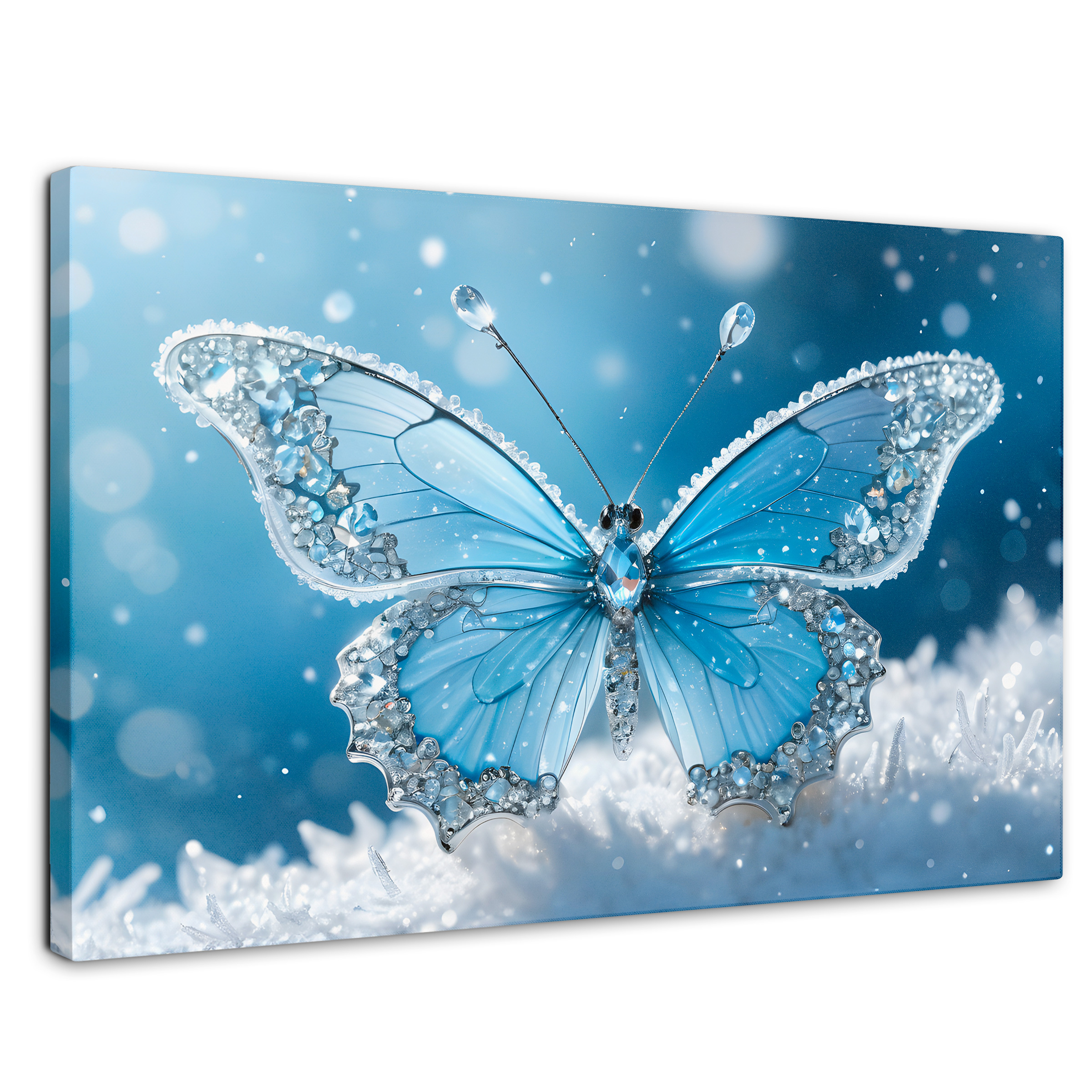 Foto 1 | Cuadro Mariposas Canvas Alas De Diamante 90x60