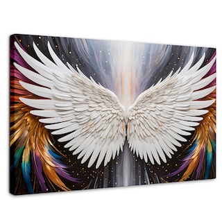 Foto 1 | Cuadro Alas De Ángel Canvas Alas Ángel Místico 90x60
