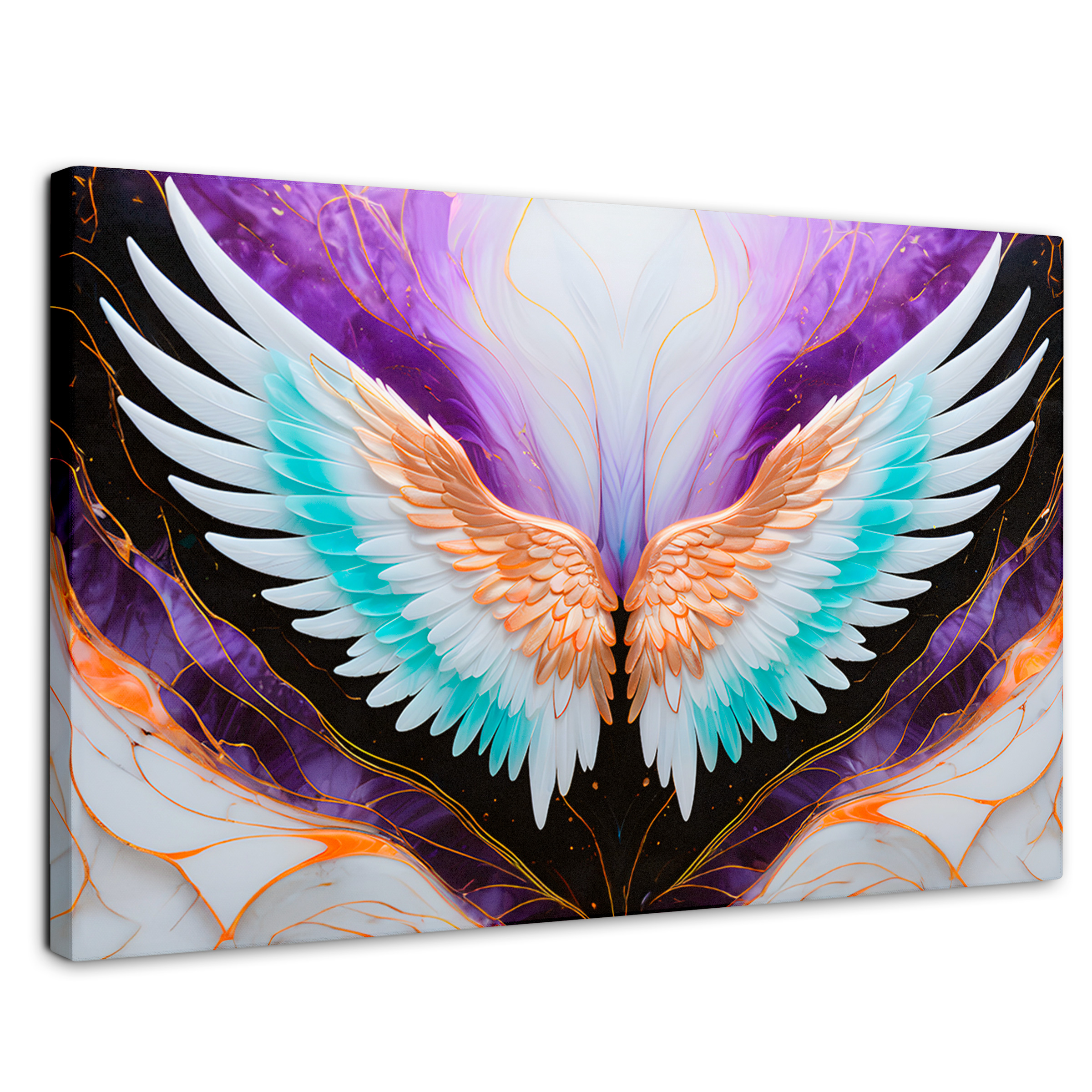 Cuadro Alas De Ángel Canvas Alas Ángel Alma 90x60