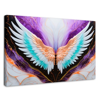 Foto 1 | Cuadro Alas De Ángel Canvas Alas Ángel Alma 90x60