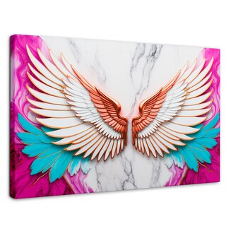 Foto 1 | Cuadro Alas De Ángel Canvas Ángel Vuelo Divino 90x60