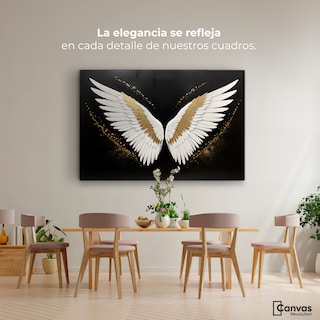 Foto 2 | Cuadro Alas De Ángel Canvas Alas Ángel Eleganza 90x60