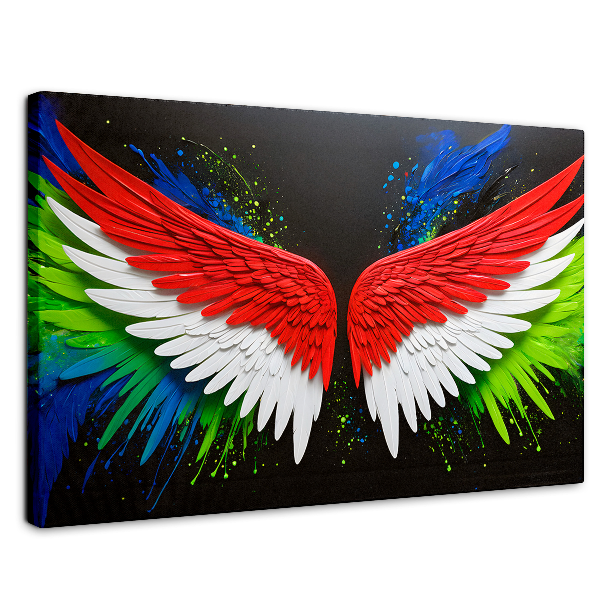 Foto 1 | Cuadro Alas De Ángel Canvas Alas Ángel Radiante 90x60
