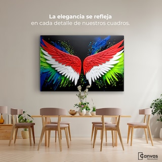 Foto 2 | Cuadro Alas De Ángel Canvas Alas Ángel Radiante 90x60