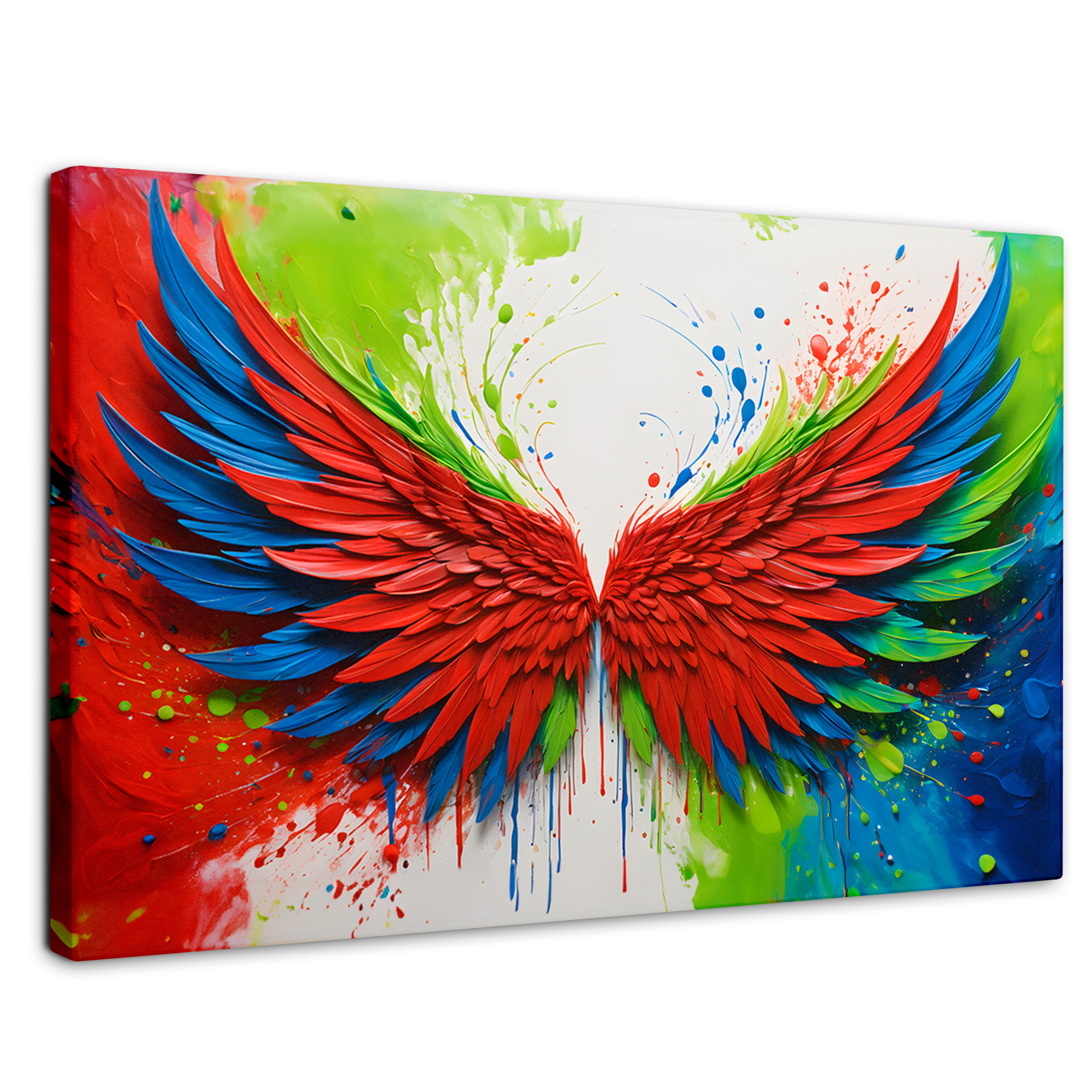 Foto 1 | Cuadro Alas De Ángel Canvas Alas Ángel Brillo 90x60
