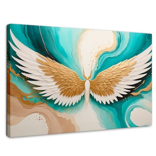 Foto 1 | Cuadro Alas De Ángel Canvas Alas Ángel Deco 90x60