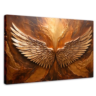 Foto 1 | Cuadro Alas De Ángel Canvas Alas Ángel Divino 90x60