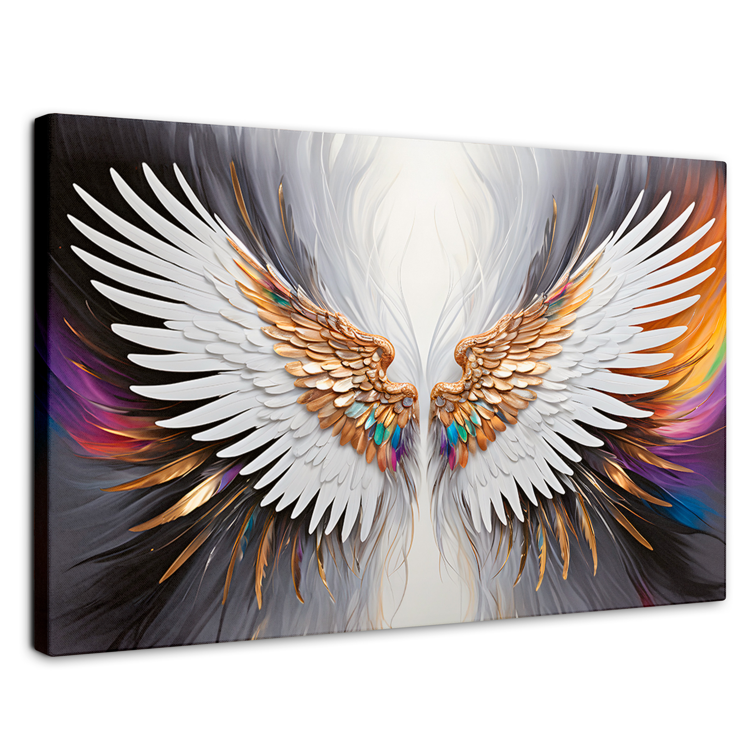 Foto 1 | Cuadro Alas De Ángel Canvas Alas De Sueño 90x60