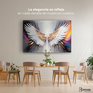 Foto 2 | Cuadro Alas De Ángel Canvas Alas De Sueño 90x60