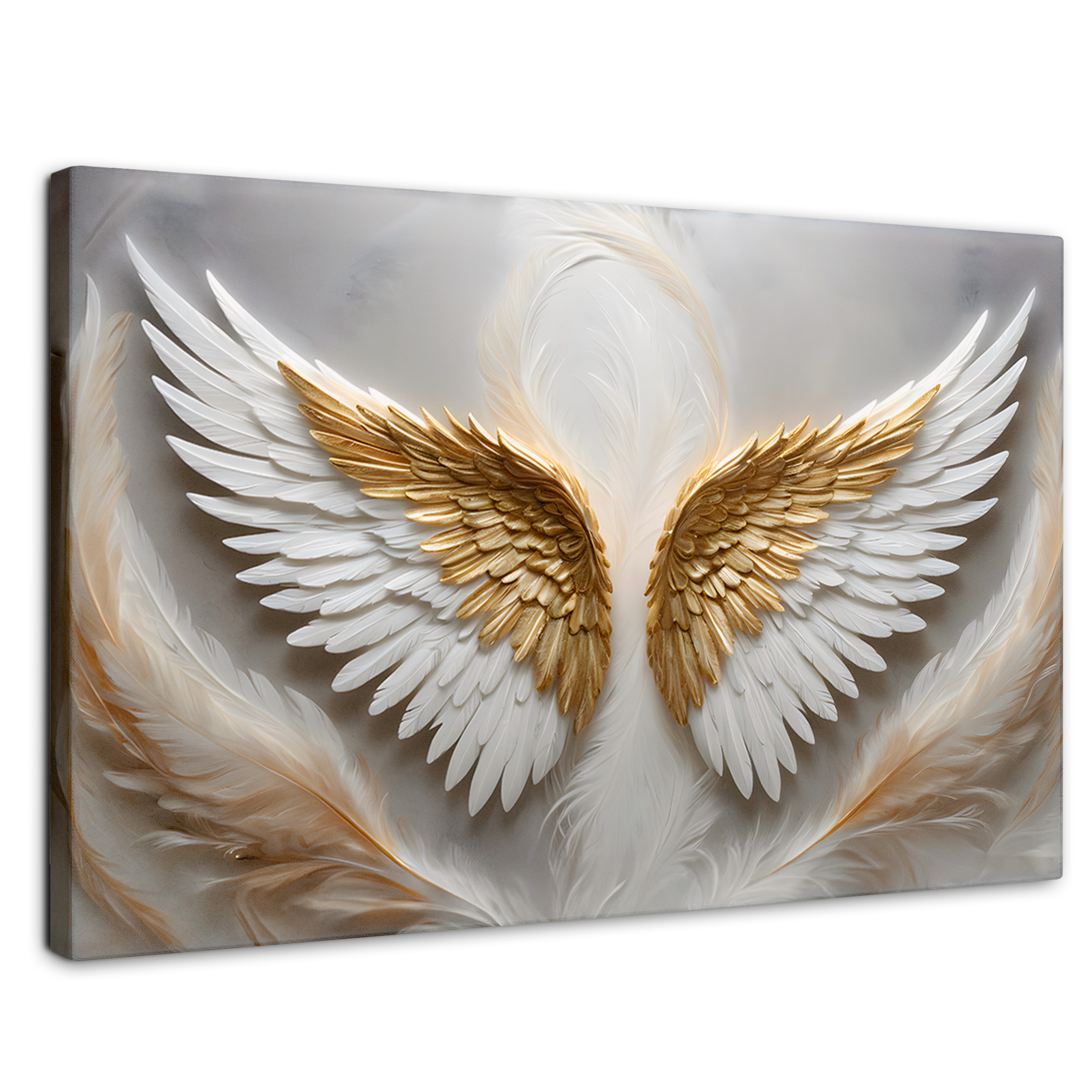 Foto 1 | Cuadro Alas De Ángel Canvas Ángel Luz Radiante 90x60