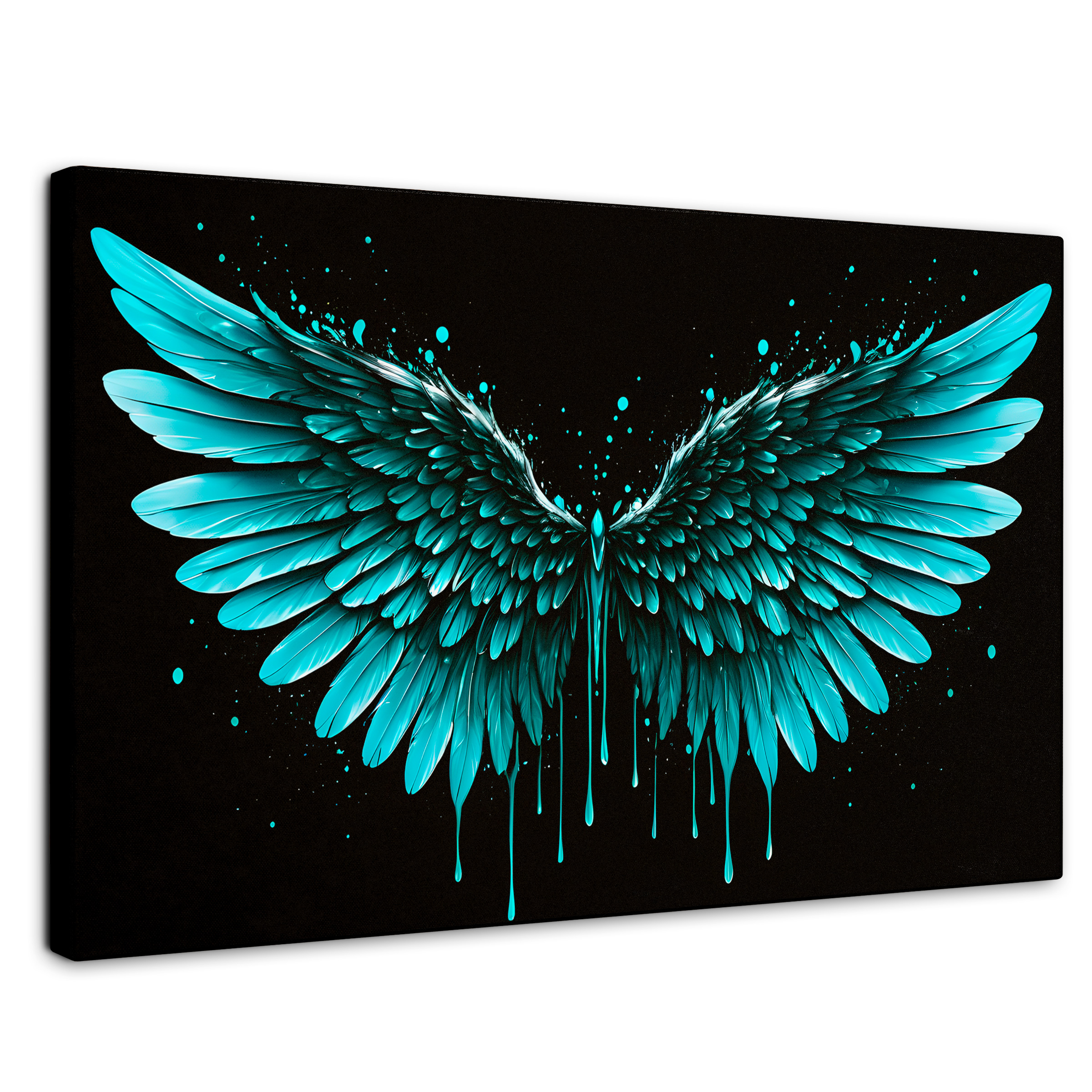 Cuadro Alas De Ángel Canvas Esplendor Alado 90x60