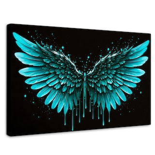 Foto 1 | Cuadro Alas De Ángel Canvas Esplendor Alado 90x60