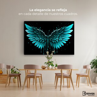 Foto 2 | Cuadro Alas De Ángel Canvas Esplendor Alado 90x60