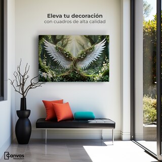 Foto 3 | Cuadro Alas De Ángel Canvas Alas De La Jungla 90x60