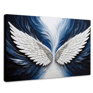 Foto 1 | Cuadro Alas De Ángel Canvas Alas Ángel Marina 90x60