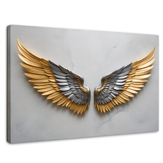 Foto 1 | Cuadro Alas De Ángel Canvas Alas Ángel Sereno 90x60