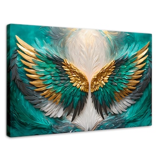 Foto 1 | Cuadro Alas De Ángel Canvas Alas Ángel Eternas 90x60