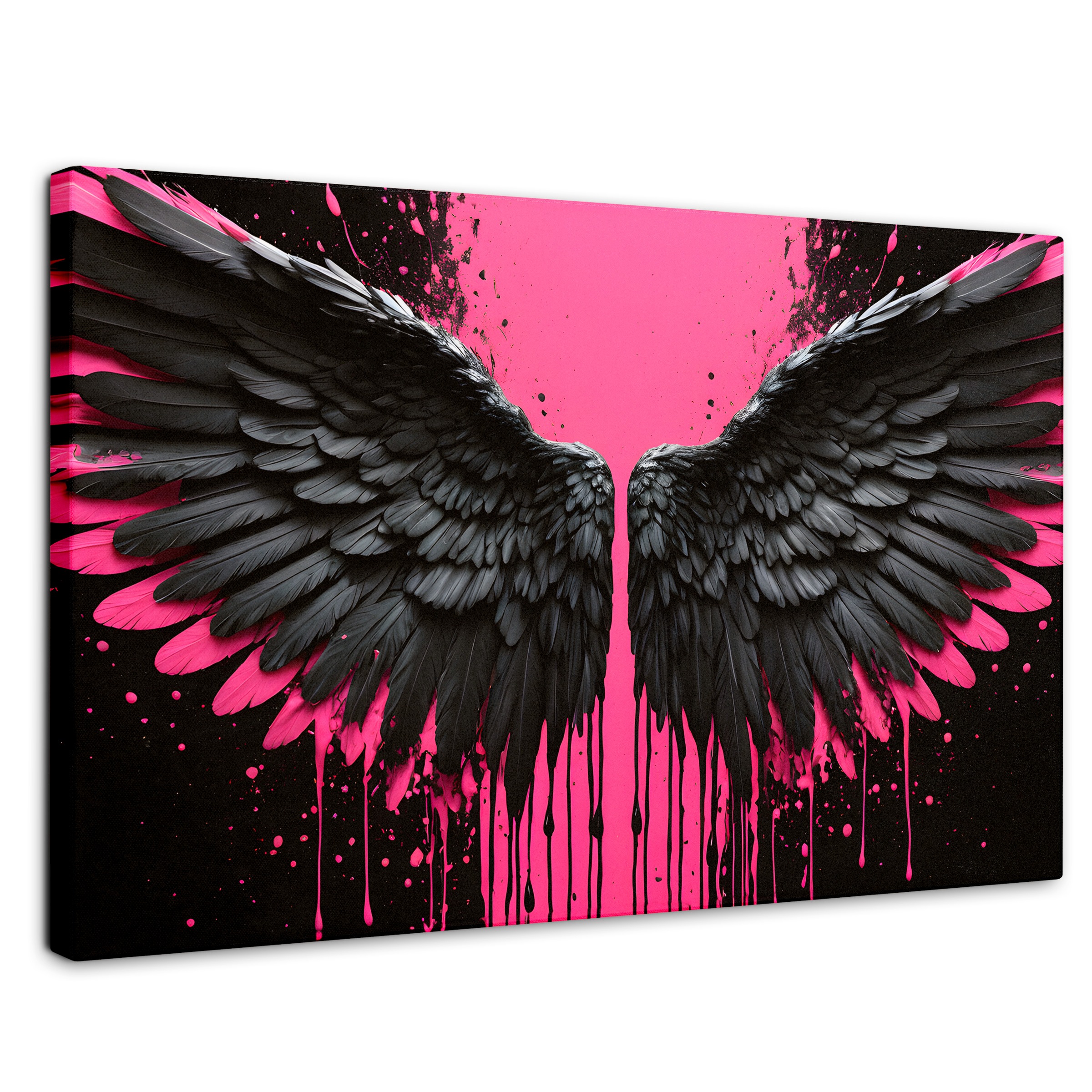 Foto 1 | Cuadro Alas De Ángel Canvas Alas De Esperanza 90x60