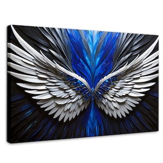 Foto 1 | Cuadro Alas De Ángel Canvas Alas Ángel Energía 90x60