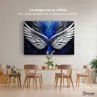Foto 2 | Cuadro Alas De Ángel Canvas Alas Ángel Energía 90x60