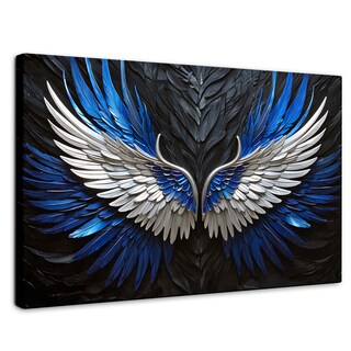 Foto 1 | Cuadro Alas De Ángel Canvas Alas Ángel Cósmico 90x60