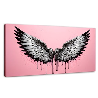 Foto 1 | Cuadro Alas De Ángel Canvas Luz De Ángeles 120x60
