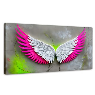 Foto 1 | Cuadro Alas De Ángel Canvas Alas Vuelo Intenso 120x60