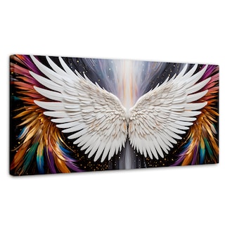 Foto 1 | Cuadro Alas De Ángel Canvas Alas Ángel Místico 120x60