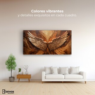 Foto 2 | Cuadro Alas De Ángel Canvas Alas Ángel Divino 120x60