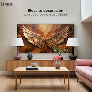 Foto 3 | Cuadro Alas De Ángel Canvas Alas Ángel Divino 120x60