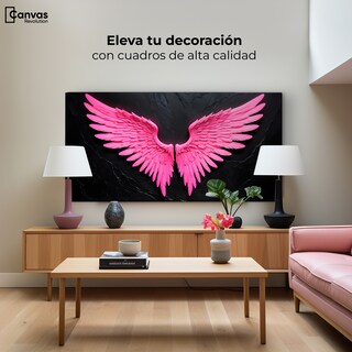 Foto 3 | Cuadro Alas De Ángel Canvas Alas Ángel Solar 120x60