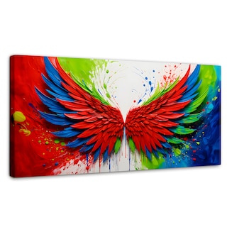 Foto 1 | Cuadro Alas De Ángel Canvas Alas Ángel Brillo 120x60