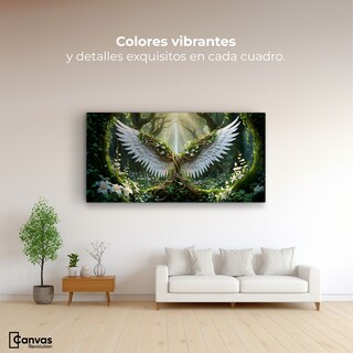 Foto 2 | Cuadro Alas De Ángel Canvas Alas De La Jungla 120x60