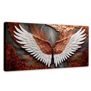 Foto 1 | Cuadro Alas De Ángel Canvas Alas De Eternidad 120x60