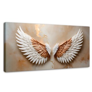 Foto 1 | Cuadro Alas De Ángel Canvas Alas Espíritu Sol 120x60