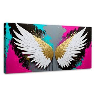 Foto 1 | Cuadro Alas De Ángel Canvas Ángel Protector 120x60