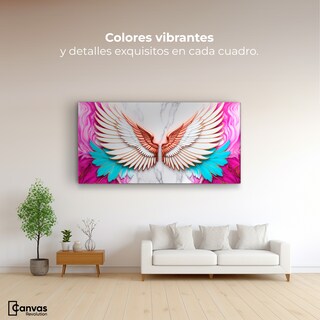 Foto 2 | Cuadro Alas De Ángel Canvas Ángel Vuelo Divino 120x60