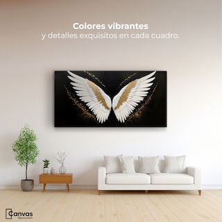 Foto 2 | Cuadro Alas De Ángel Canvas Alas Ángel Eleganza 120x60