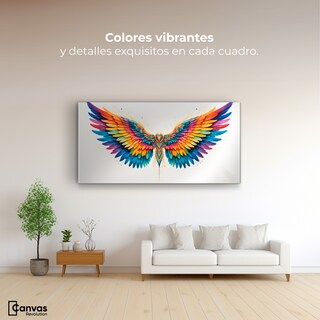 Foto 2 | Cuadro Alas De Ángel Canvas Alas Color De Ángel 120x60