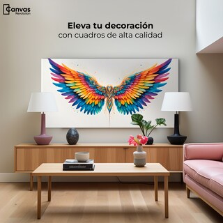 Foto 3 | Cuadro Alas De Ángel Canvas Alas Color De Ángel 120x60
