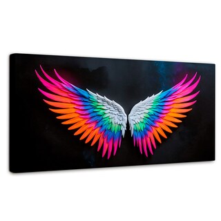 Foto 1 | Cuadro Alas De Ángel Canvas Alas Ángel Pureza 120x60