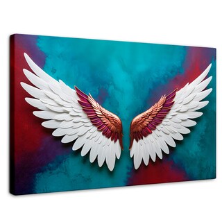 Foto 1 | Cuadro Alas De Ángel Canvas Alas Ángel Intenso 90x60