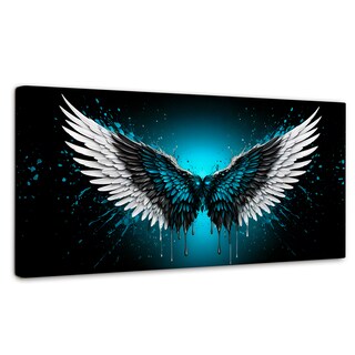 Foto 1 | Cuadro Alas De Ángel Canvas Alas Ángel Vuelo 120x60