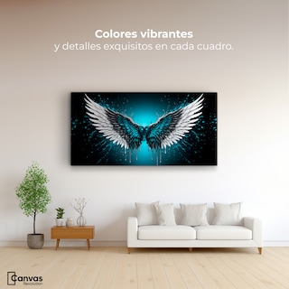 Foto 2 | Cuadro Alas De Ángel Canvas Alas Ángel Vuelo 120x60
