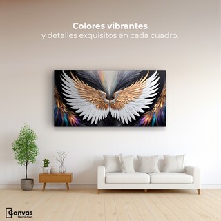 Foto 2 | Cuadro Alas De Ángel Canvas Alas Vuelo Místico 120x60