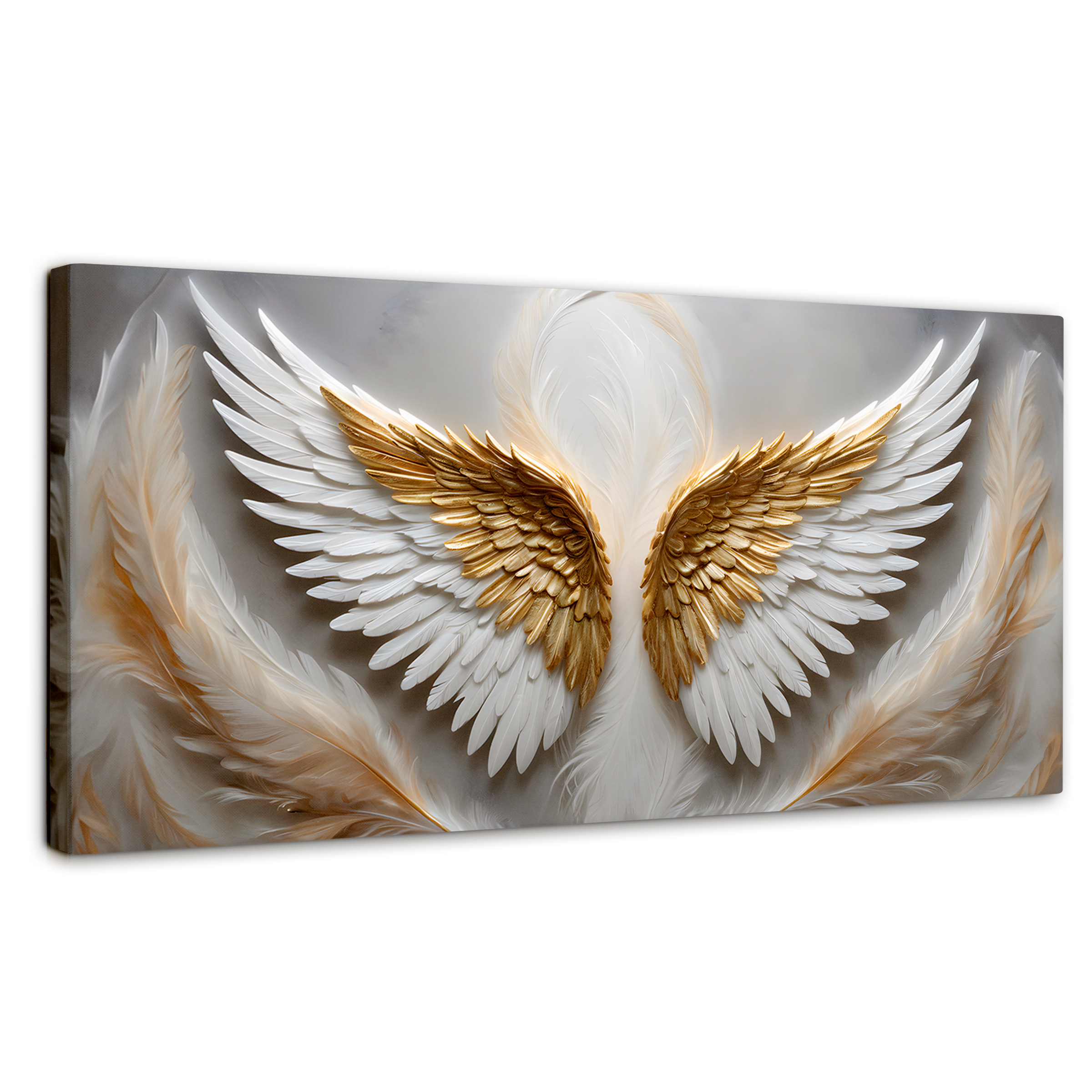 Foto 1 | Cuadro Alas De Ángel Canvas Ángel Luz Radiante 120x60