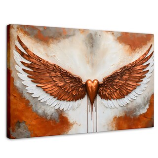Foto 1 | Cuadro Alas De Ángel Canvas Alas Angel Fuerza 90x60