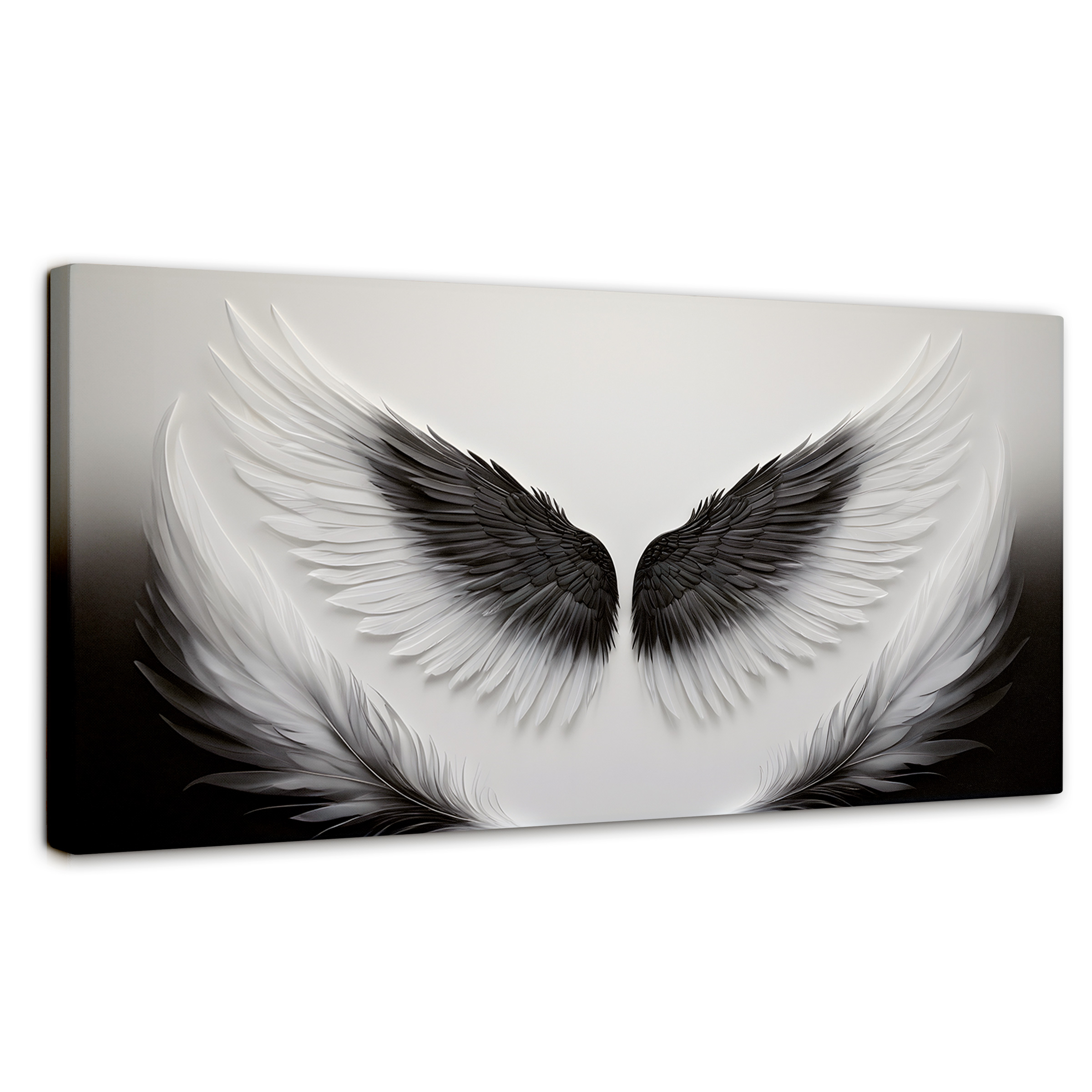 Foto 2 pulgar | Cuadro Alas De Ángel Canvas Ángel Vuelo Sagrado 120x60